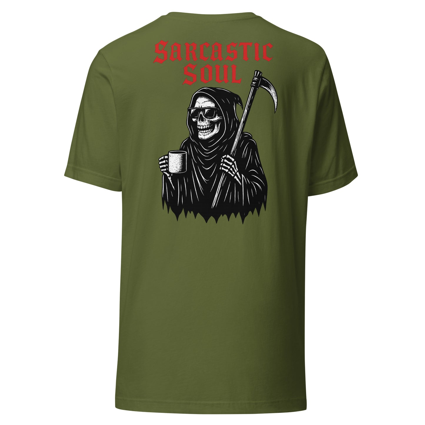 Sarcastic Soul – Unisex T-Shirt Backprint