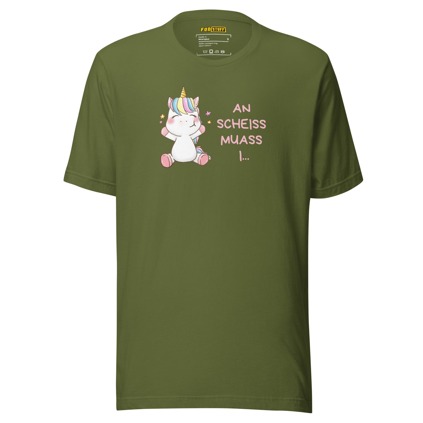 An Scheiss Muass I – Unicorn T-Shirt