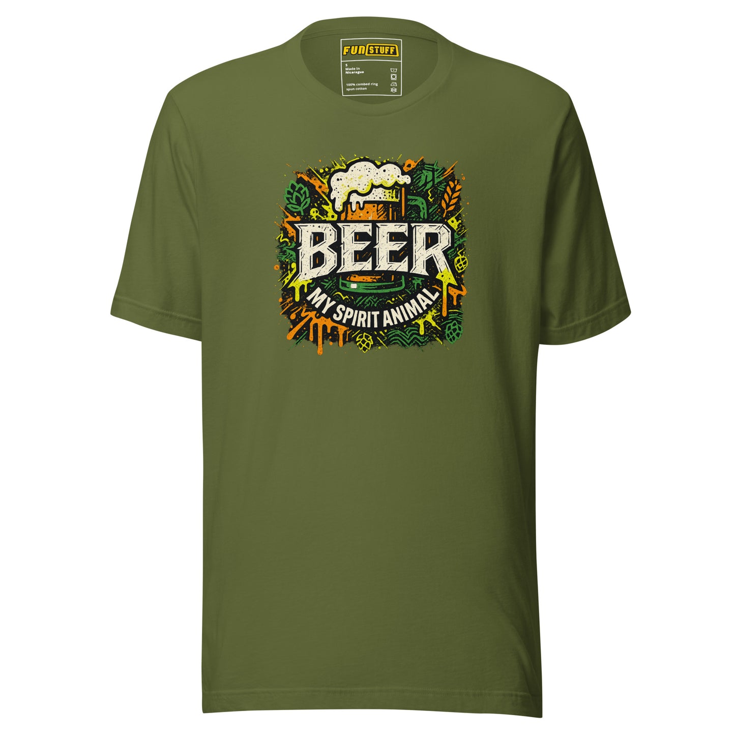 Beer My Spirit Animal – T-Shirt