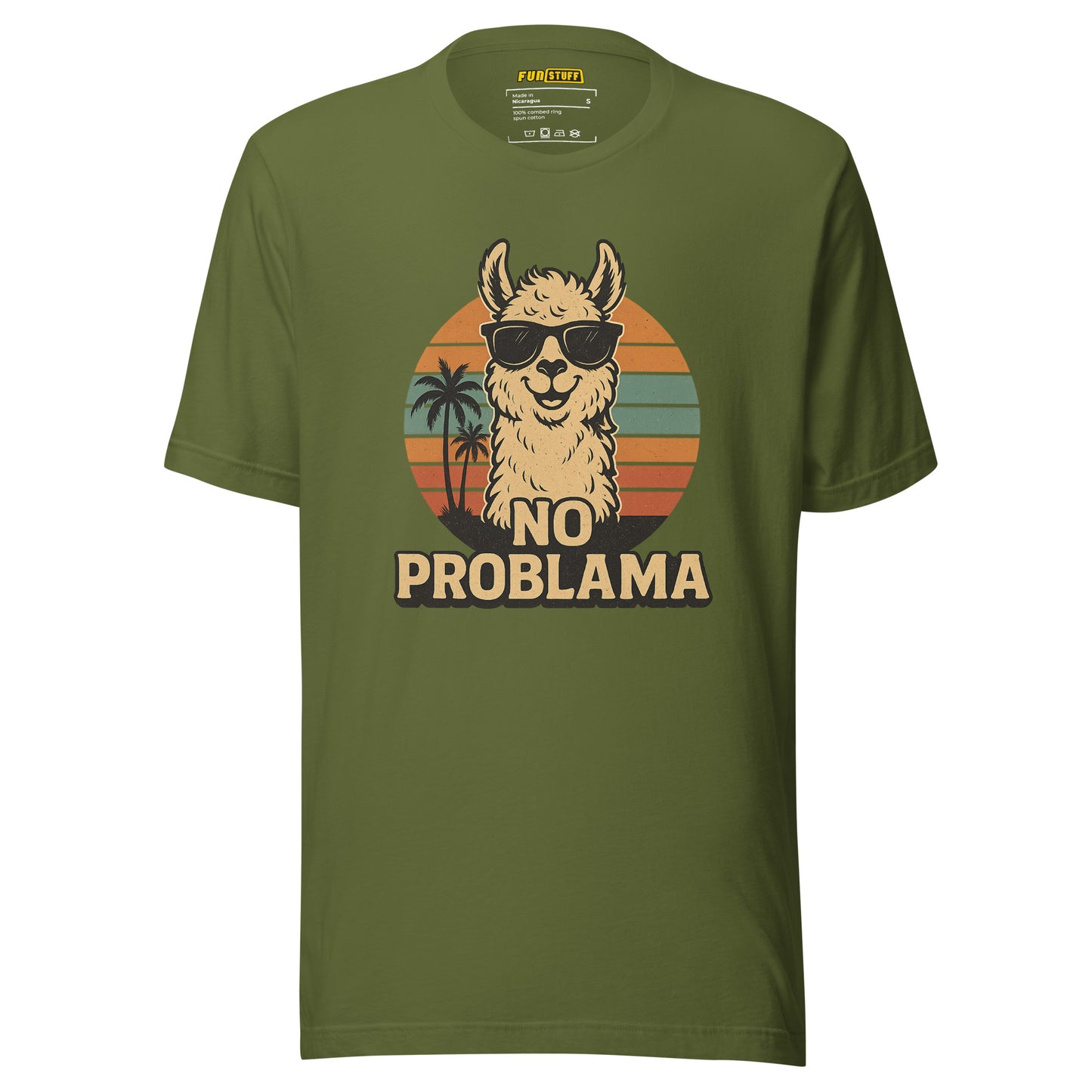 No Problama – Lässig wie ein Lama – Unisex T-Shirt