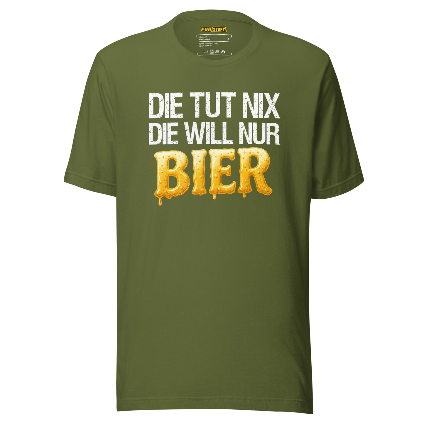 She doesn't do anything – she just wants beer - T-Shirt