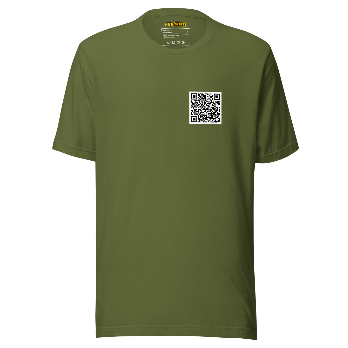 Troll - QR-Code Shirt (Front & Backprint)