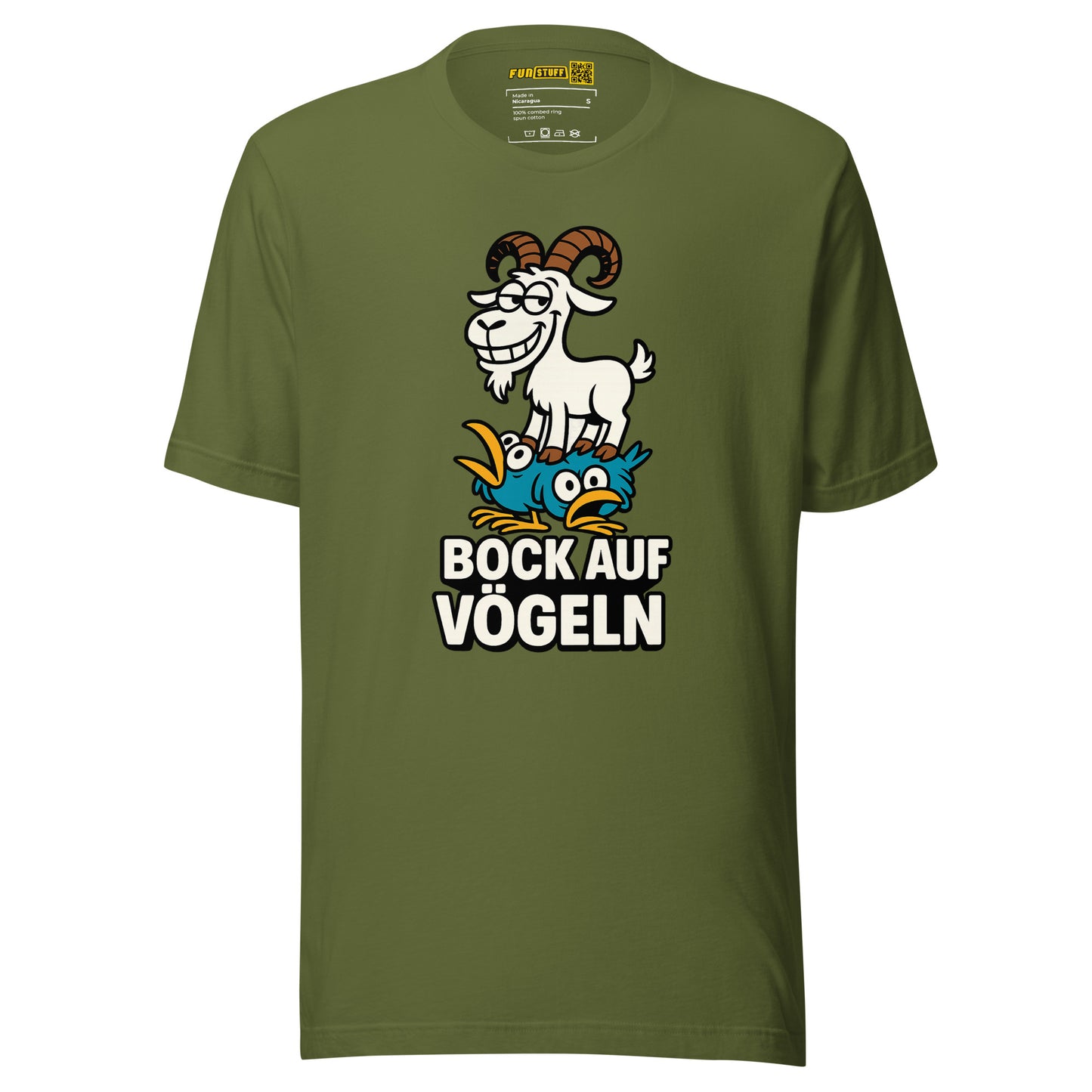 Bock auf Vögeln - Unisex-T-Shirt
