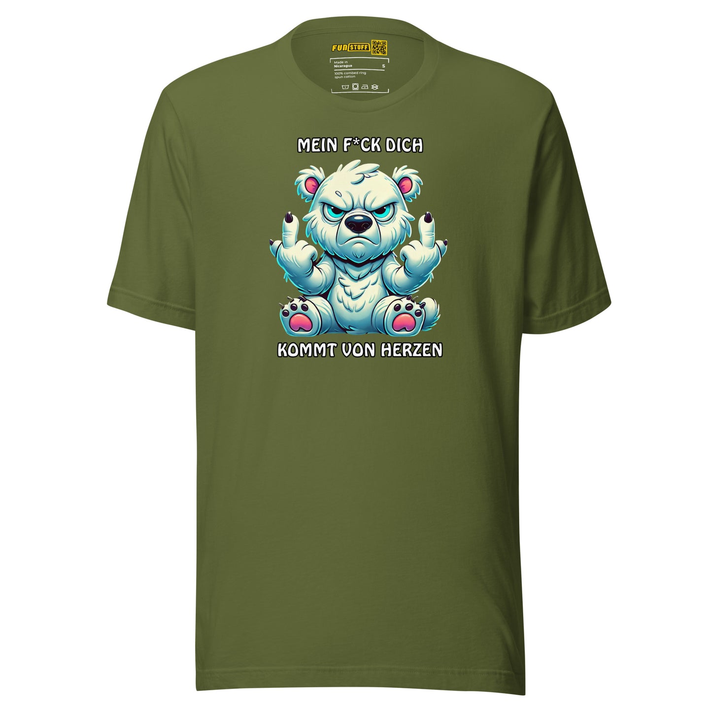 Brummo – Mein F*ck Dich kommt von Herzen - Unisex-T-Shirt