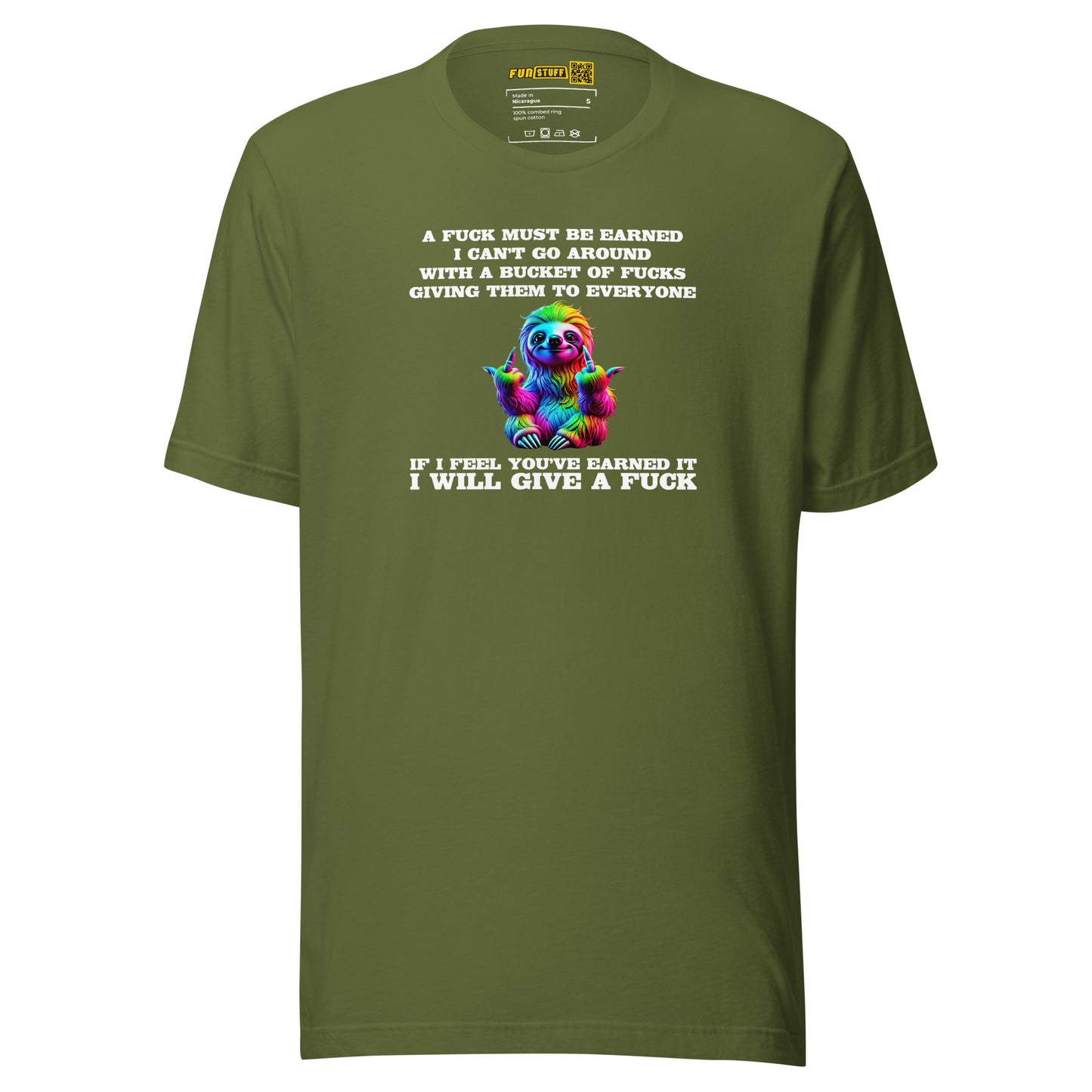 Earned My F*ck - Unisex-T-Shirt