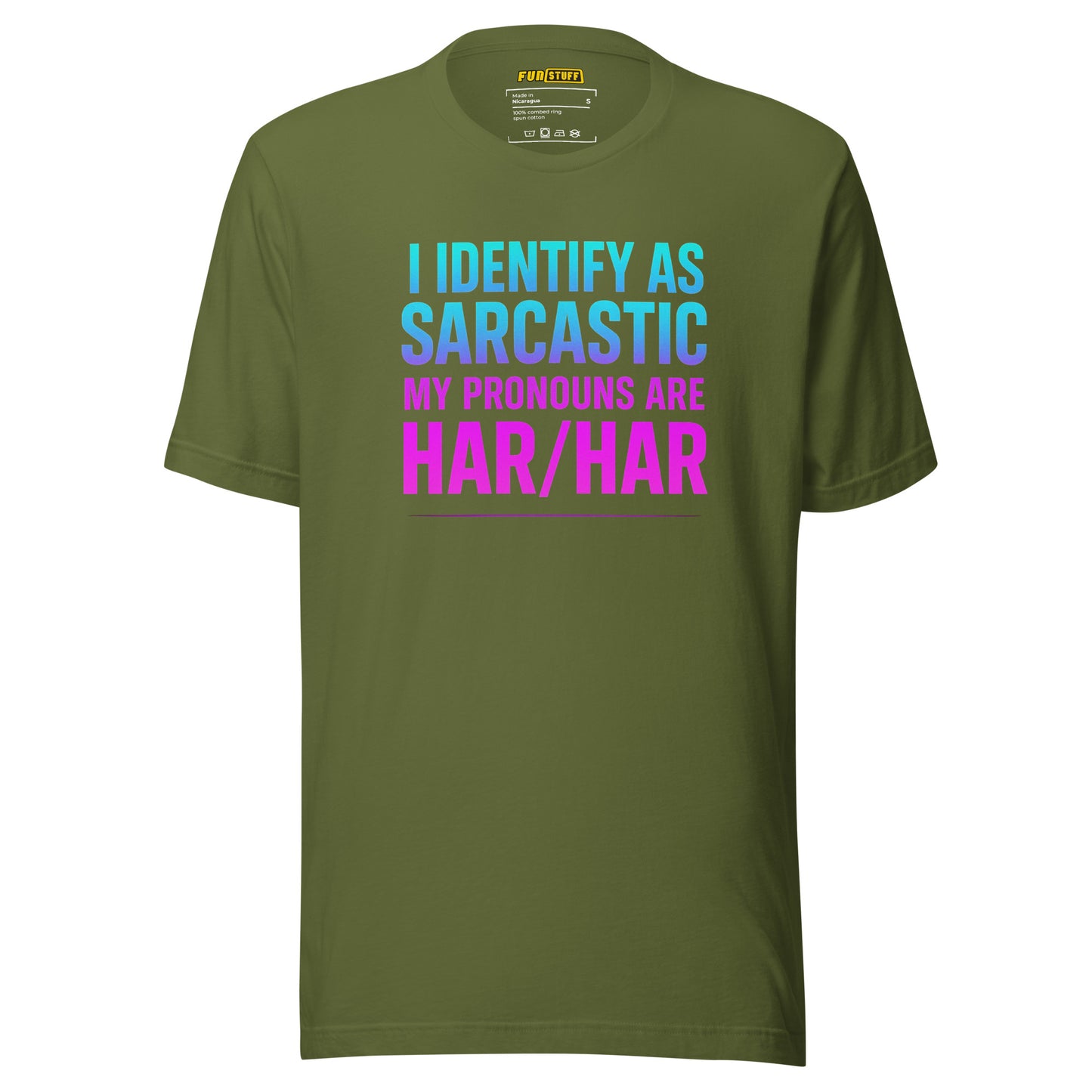 I Identify as Sarcastic – Unisex T-Shirt