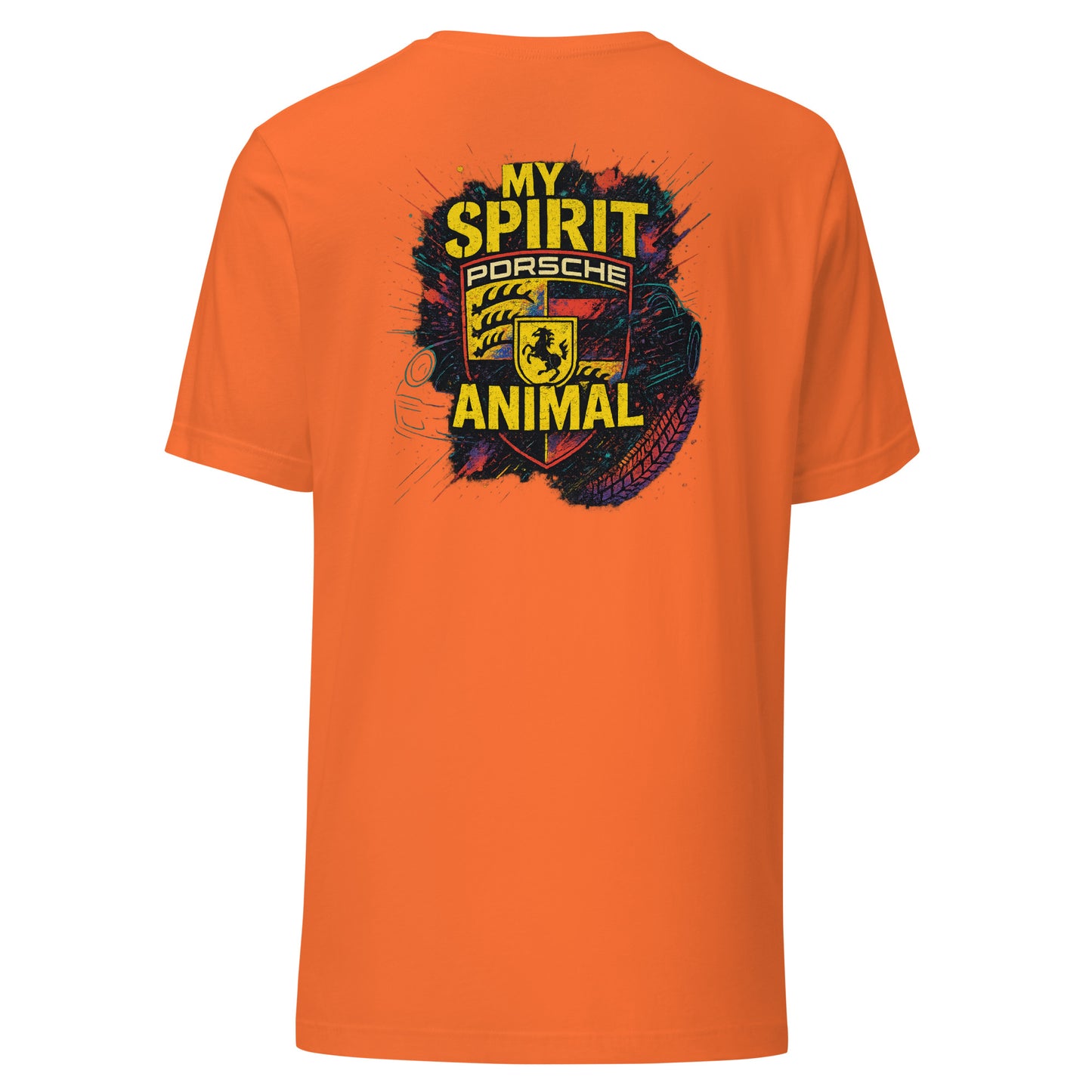 Spirit Animal Porsche – Shirt – Backprint