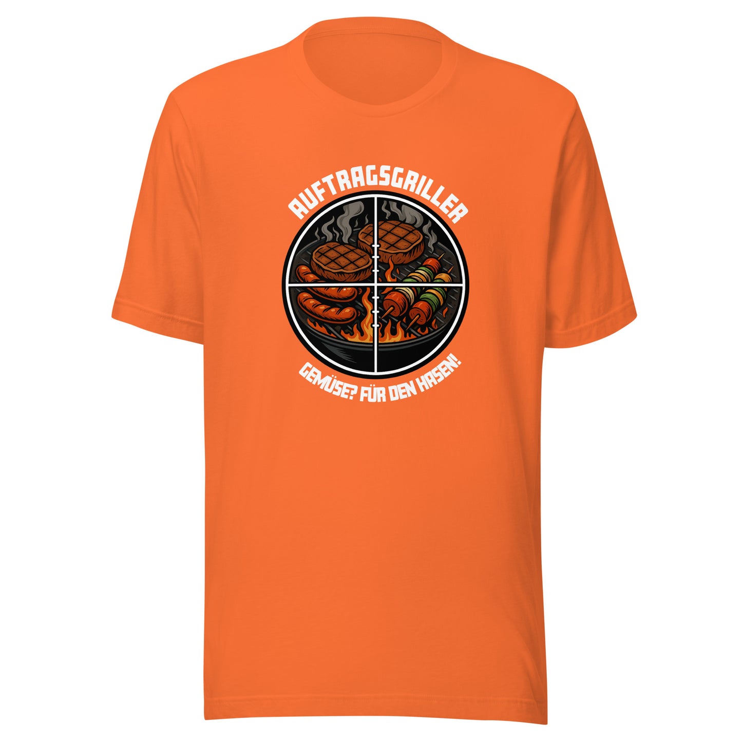 Contract Griller – Vegetables? For the Bunny! | BBQ Shirt for Meat Lovers