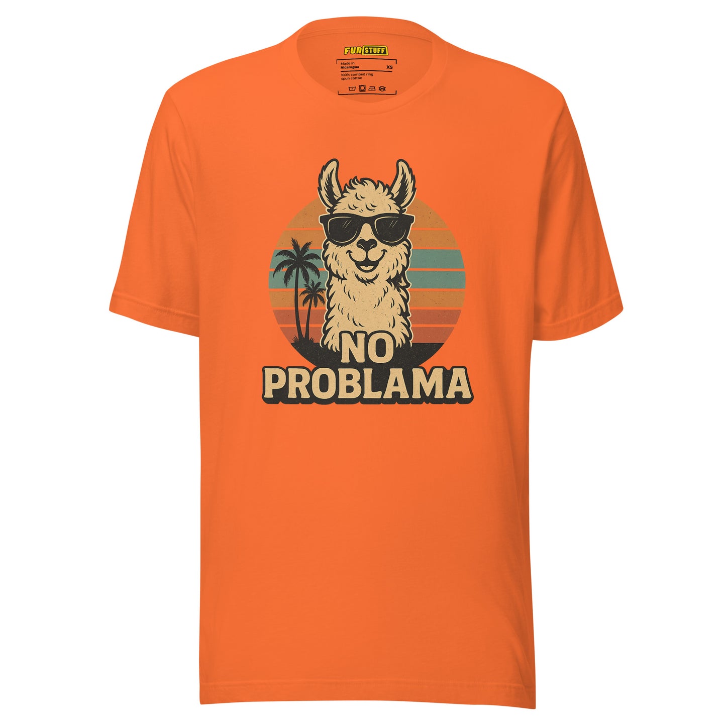 No Problama – Lässig wie ein Lama – Unisex T-Shirt