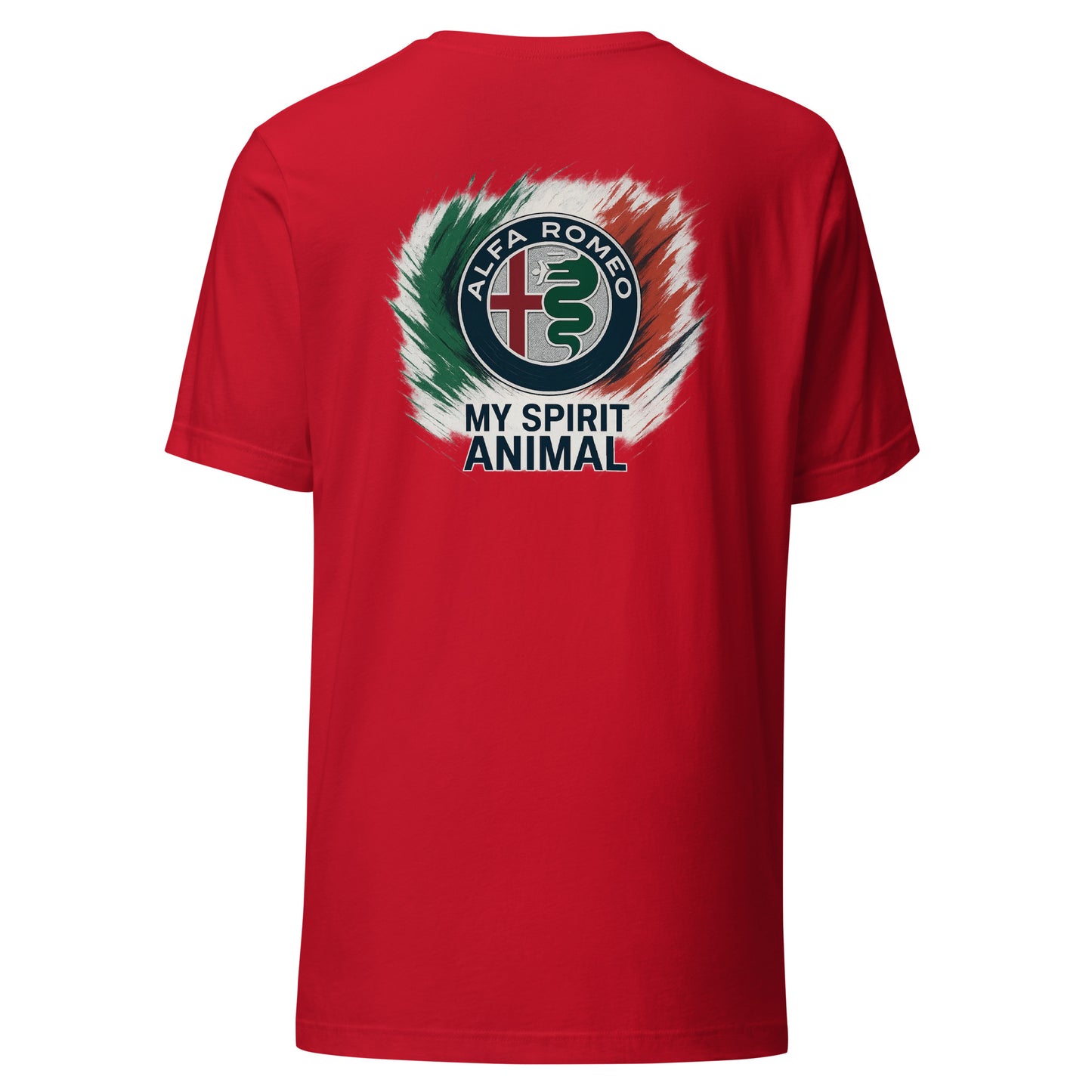 Alfa Romeo My Spirit Animal – T-Shirt (Backprint)