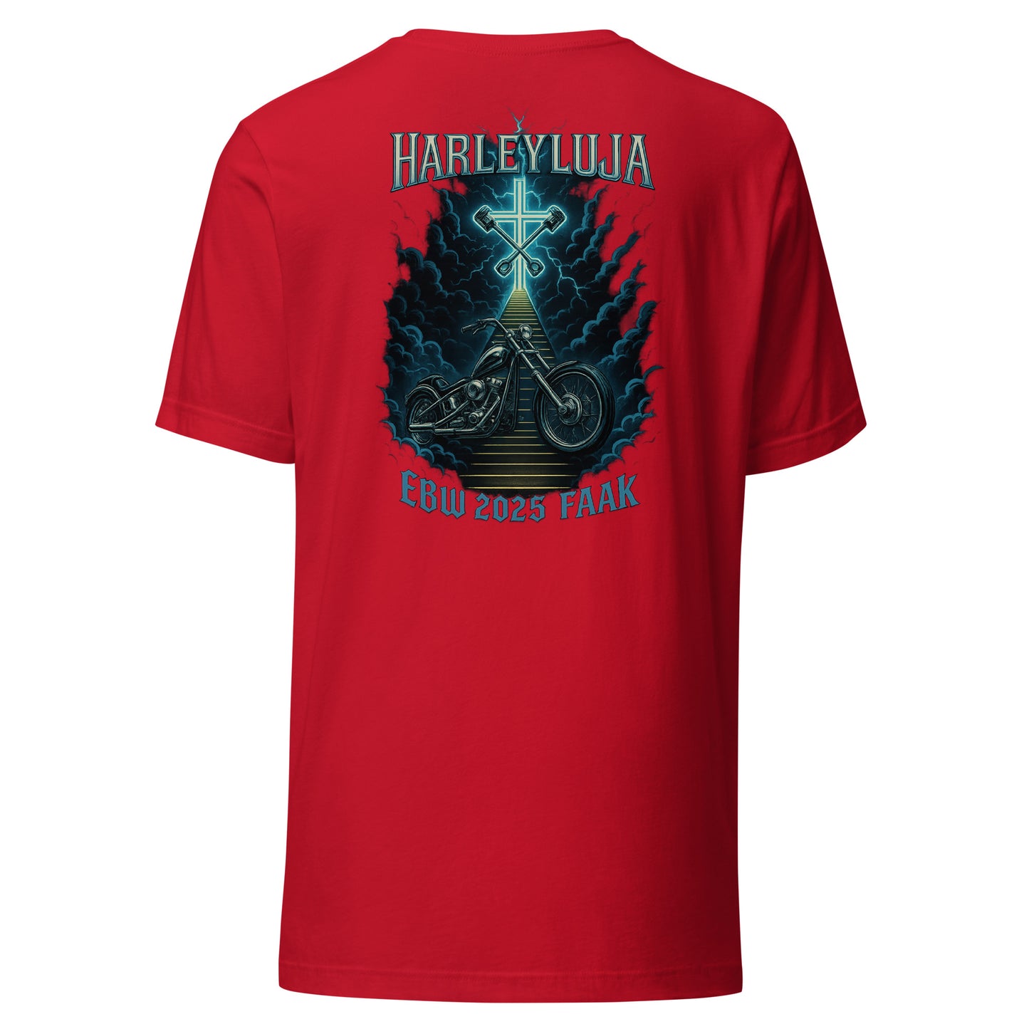 HARLEYLUJA – EBW 2025 Backprint T-Shirt