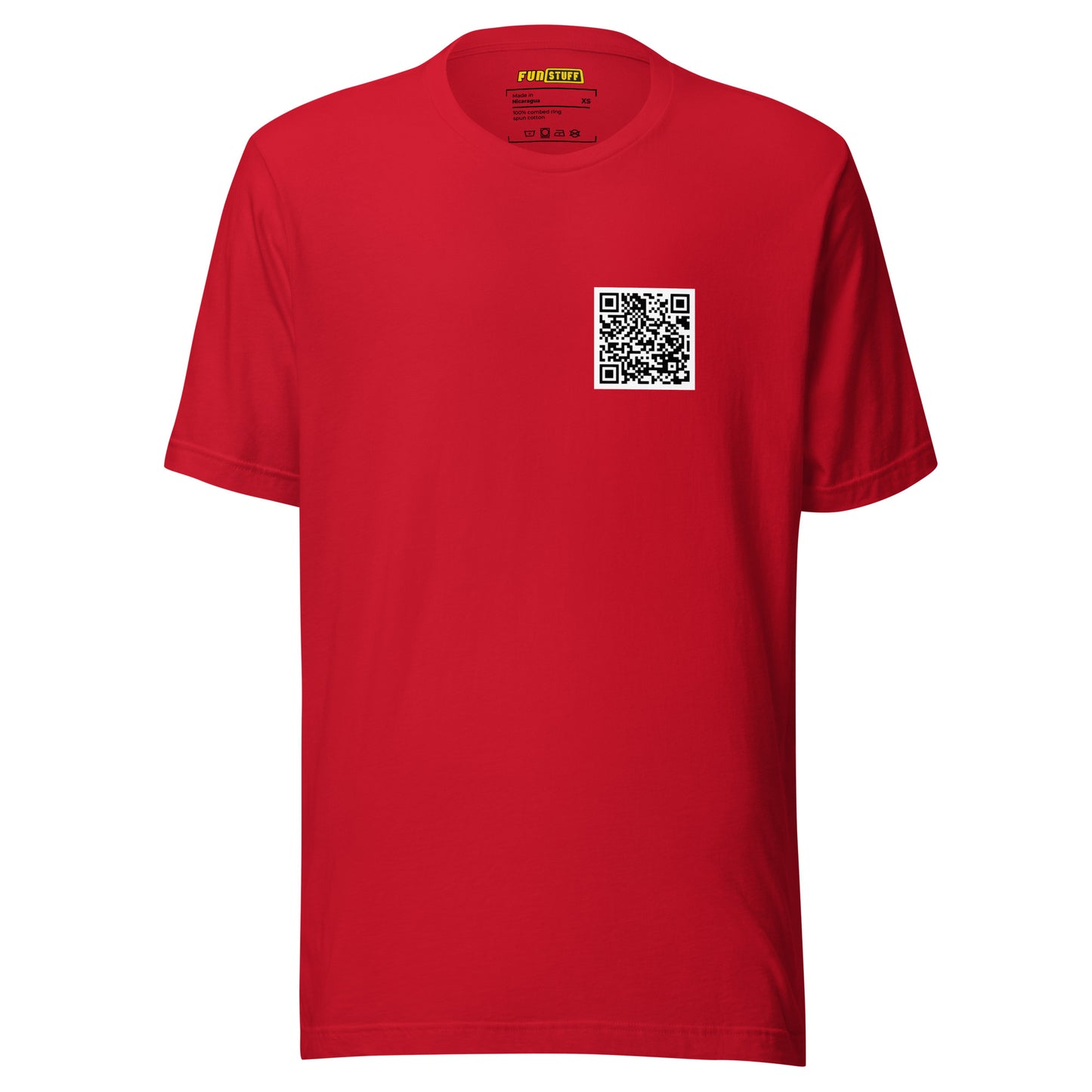 Troll - QR-Code Shirt (Front & Backprint)