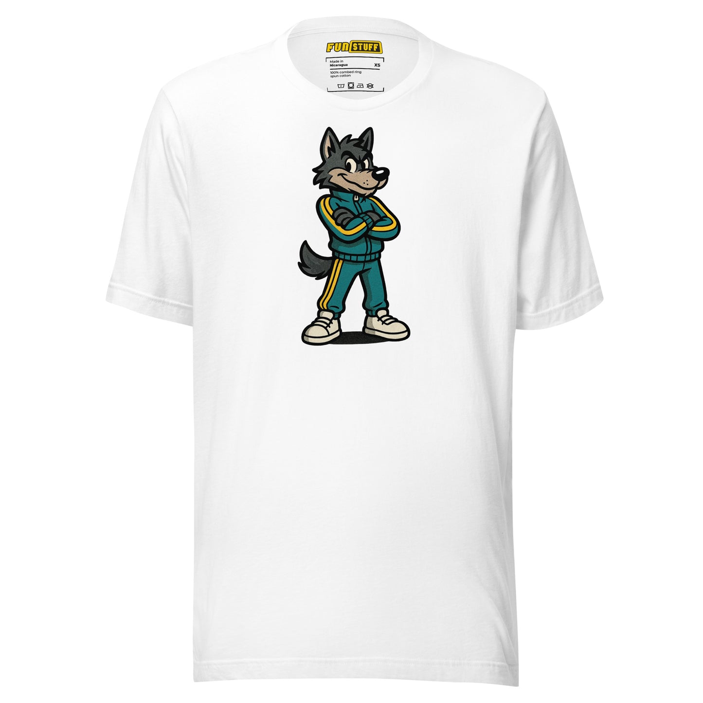 Wuffblock – Wolf in a tracksuit with alpha vibes