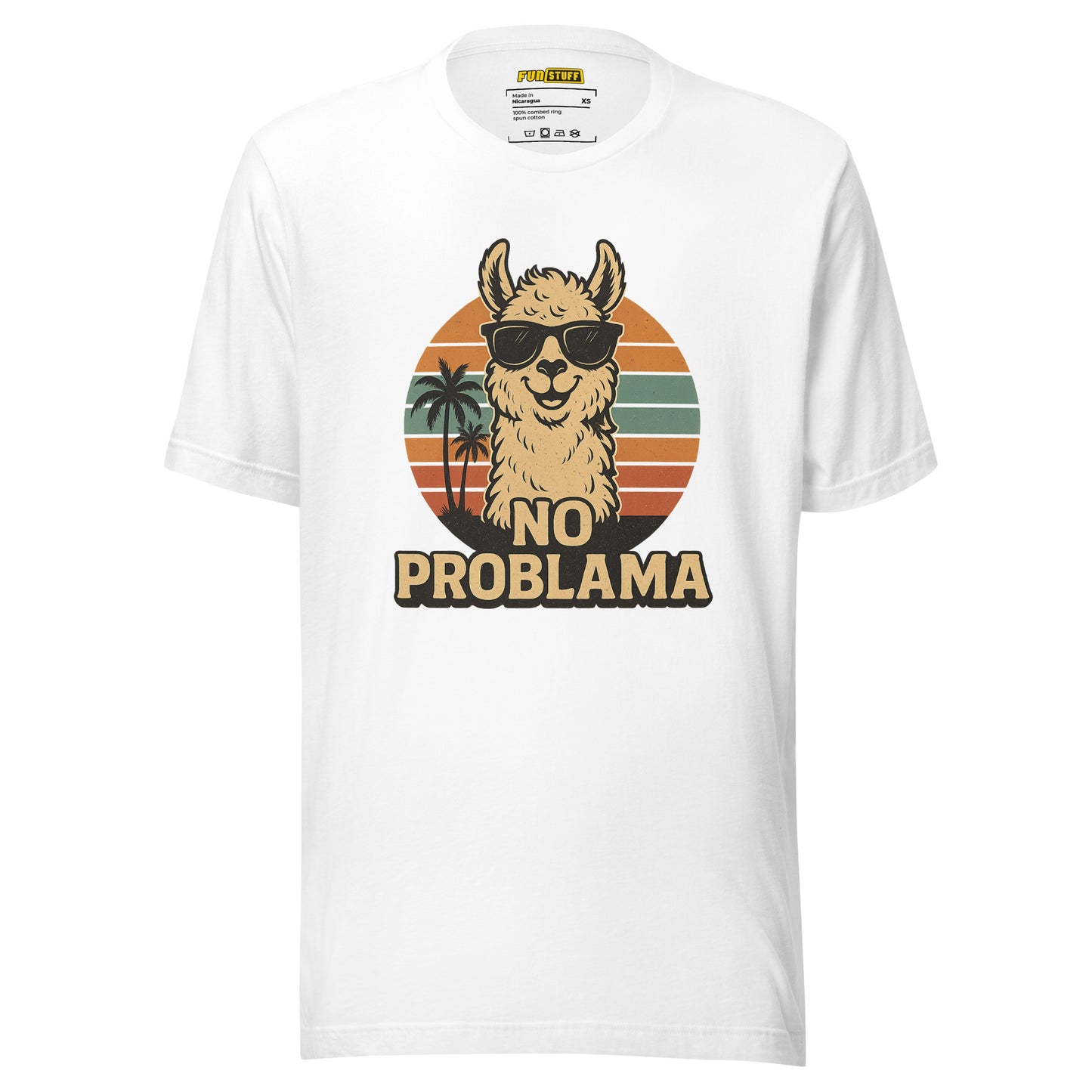 No Problama – Lässig wie ein Lama – Unisex T-Shirt