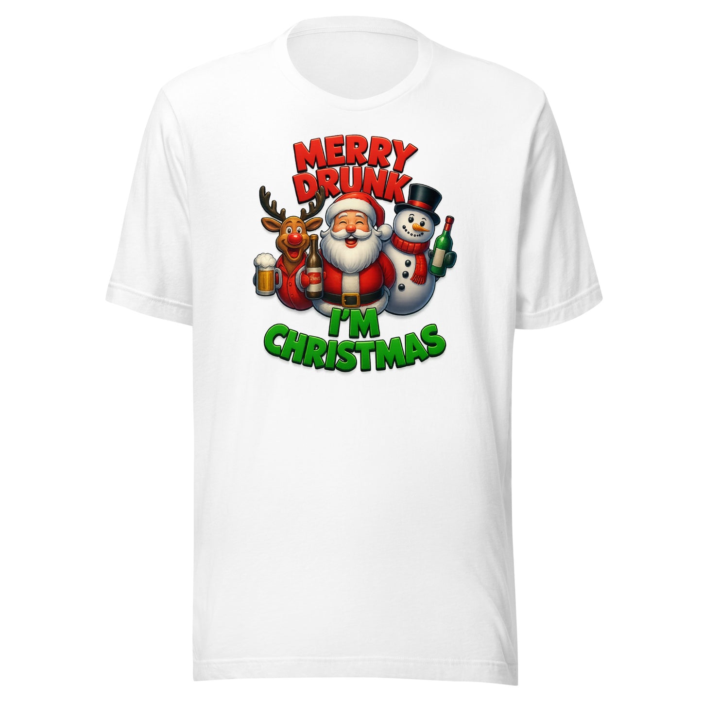 Merry Drunk I’m Christmas – Unisex T-Shirt