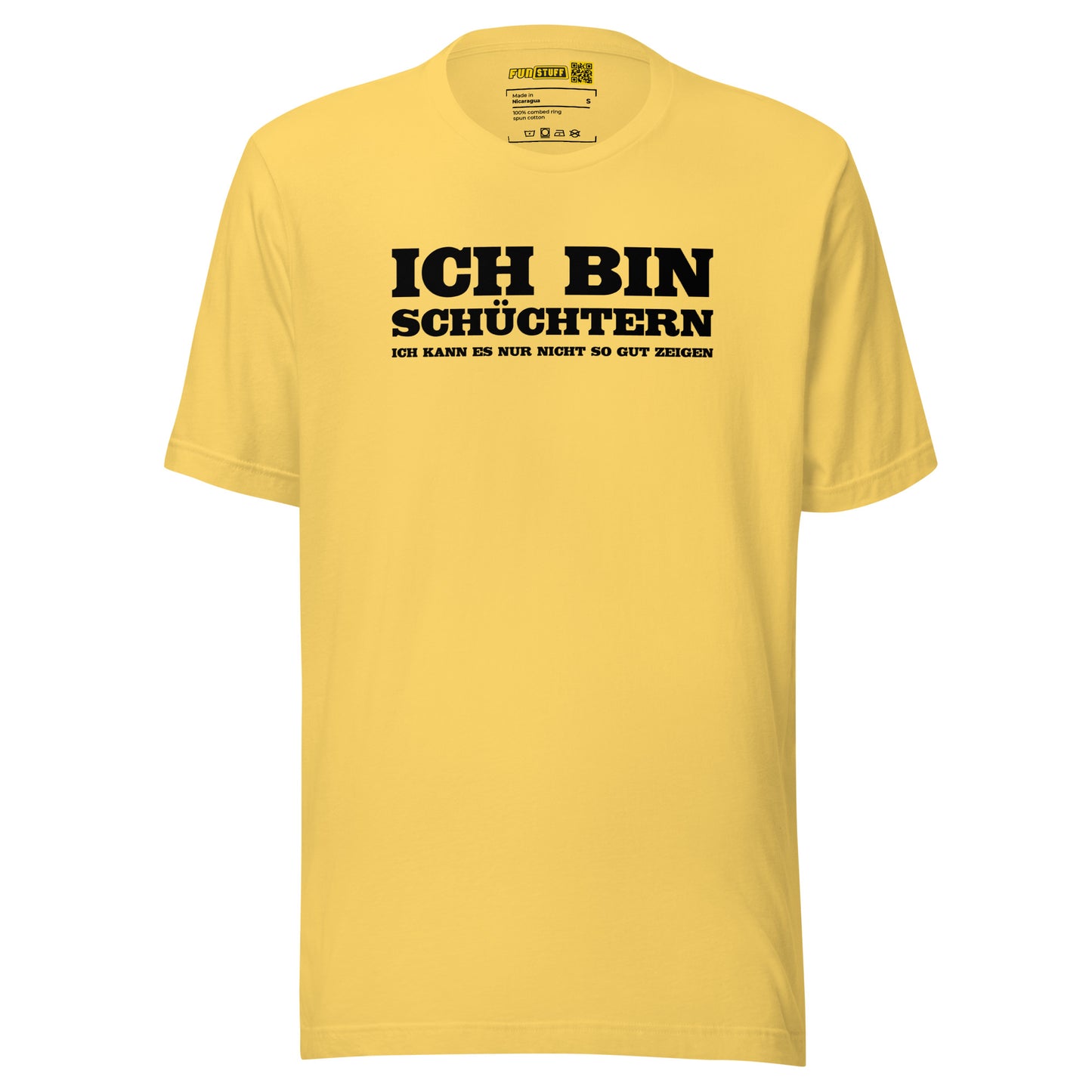 Ich bin schüchtern - Unisex-T-Shirt