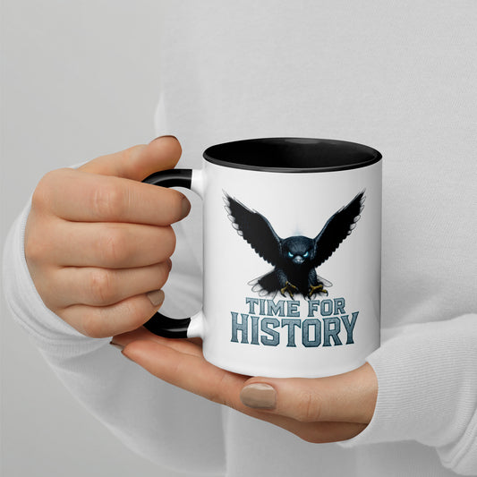 Time for History – Black Wings Linz Tasse mit Farb-Innenseite | ICEHL 2026