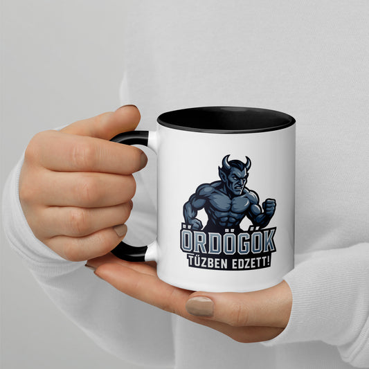 Ördögök – Tűzben edzett! – Fehérvár AV19 Tasse mit Farb-Innenseite | ICEHL 2026