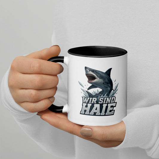 Wir sind Haie – HC Innsbruck Tasse mit Farb-Innenseite | ICEHL 2026