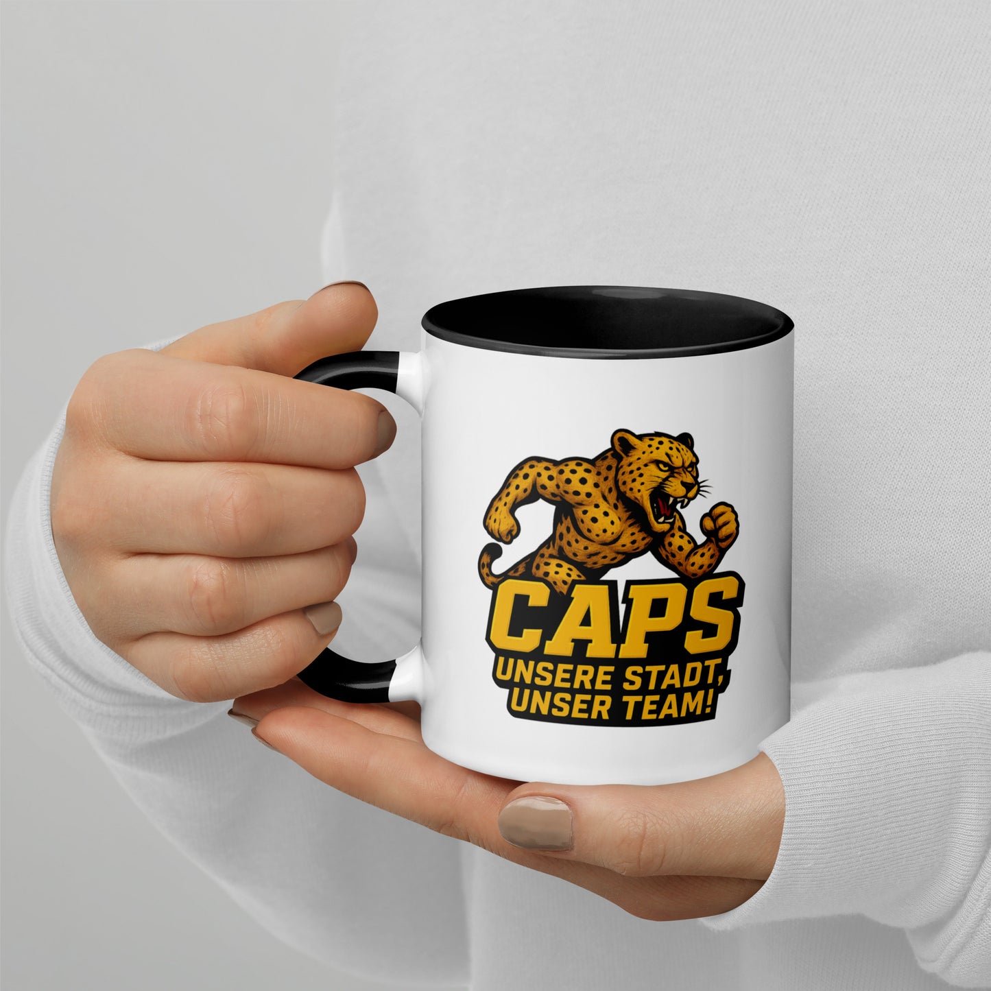 Unsere Stadt, unser Team! – Vienna Capitals Tasse mit Farb-Innenseite | ICEHL 2026