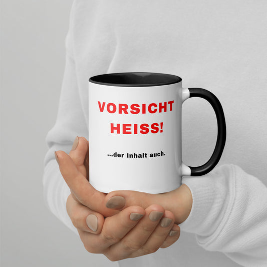 Vorsicht heiß! – Tasse