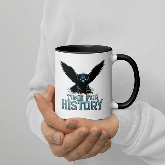Time for History – Black Wings Linz Tasse mit Farb-Innenseite | ICEHL 2026