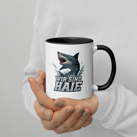 Wir sind Haie – HC Innsbruck Tasse mit Farb-Innenseite | ICEHL 2026