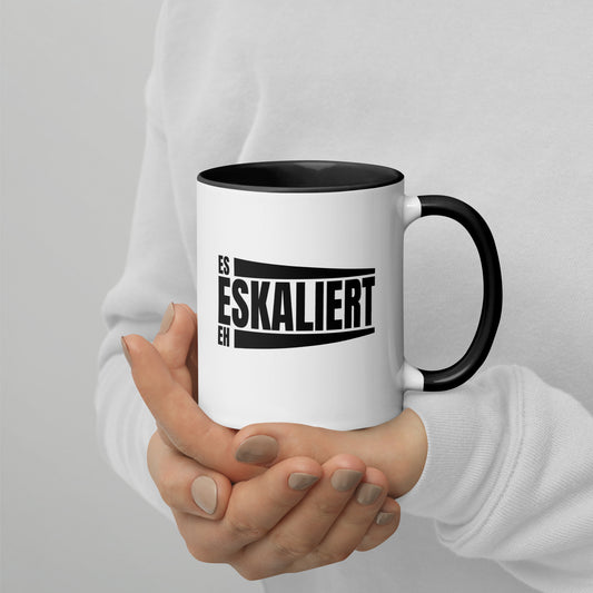 It escalates anyway – FunStuff cult mug for everyday use