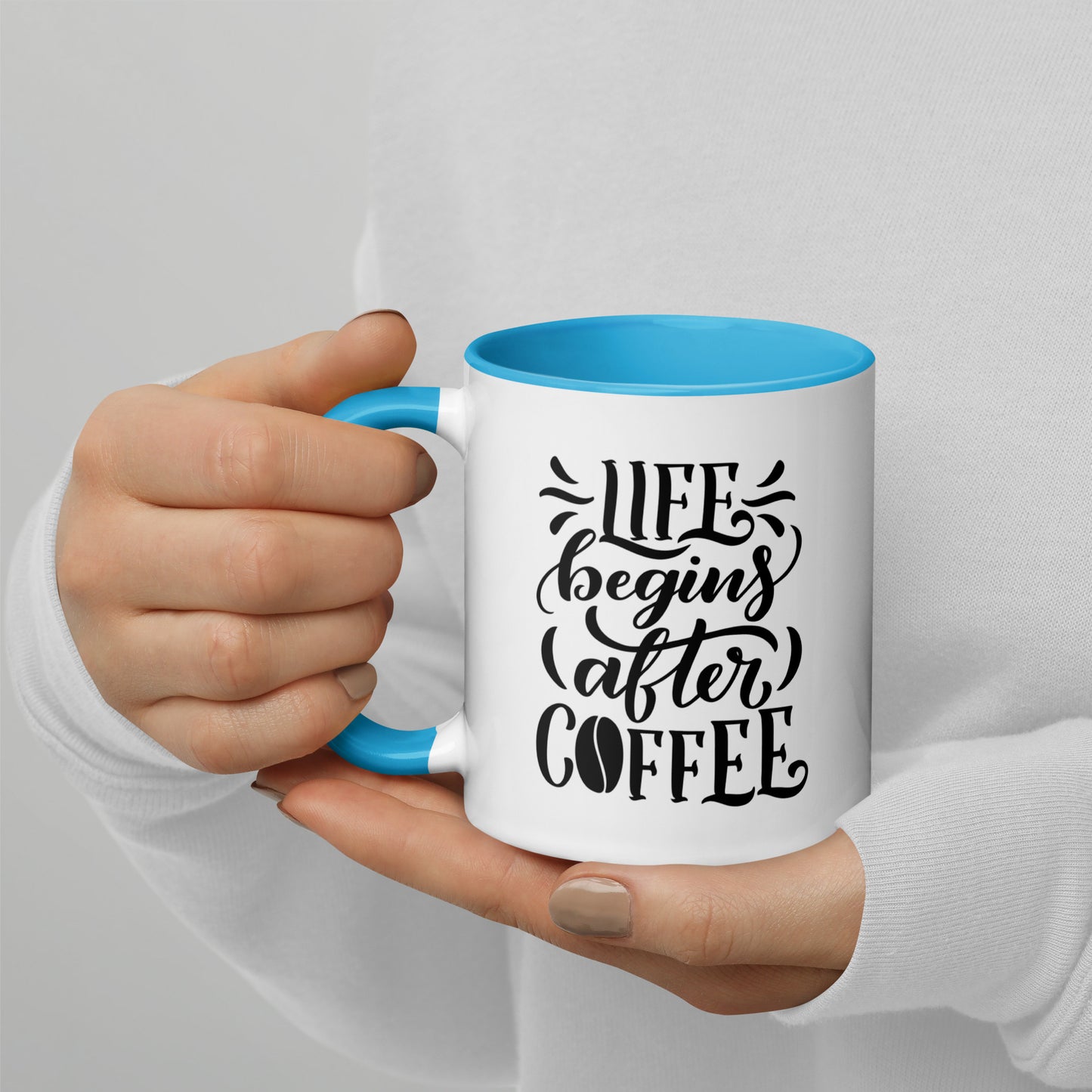 Life Begins After Coffee Mug