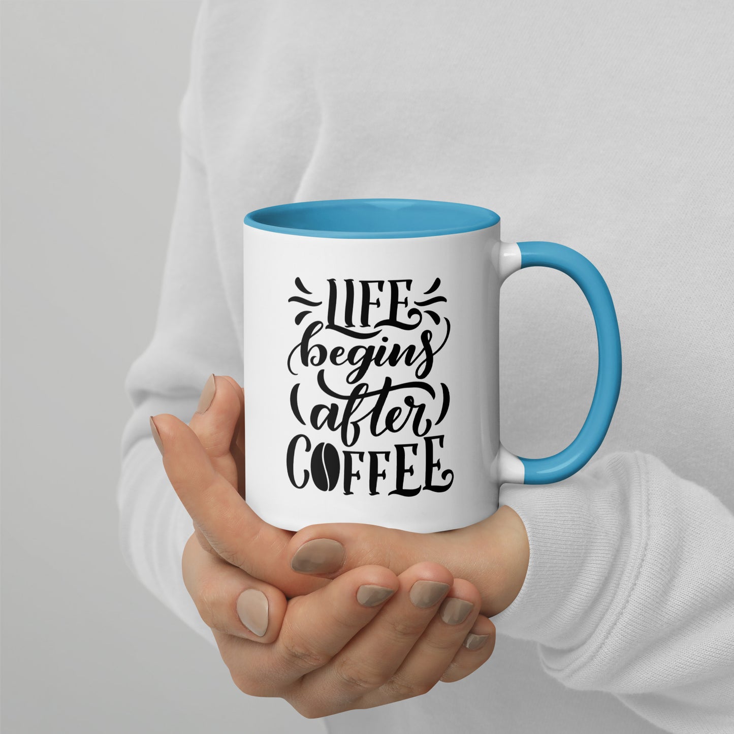Life Begins After Coffee Mug