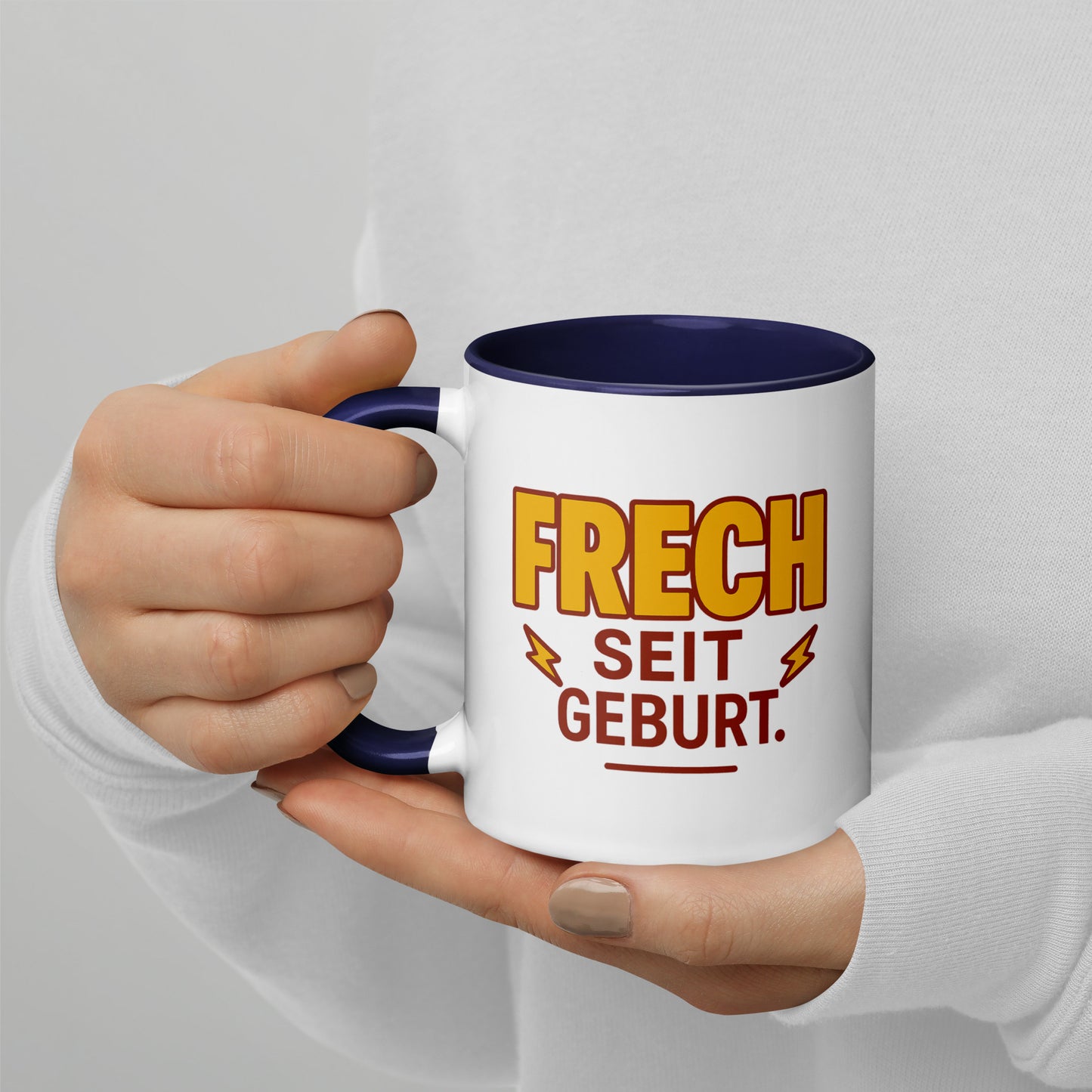 Cheeky since birth – Mug