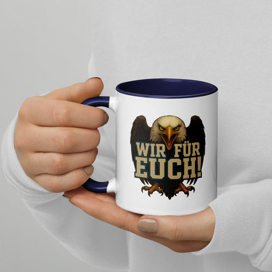 Wir für euch! – Villacher SV Tasse mit Farb-Innenseite | ICEHL 2026