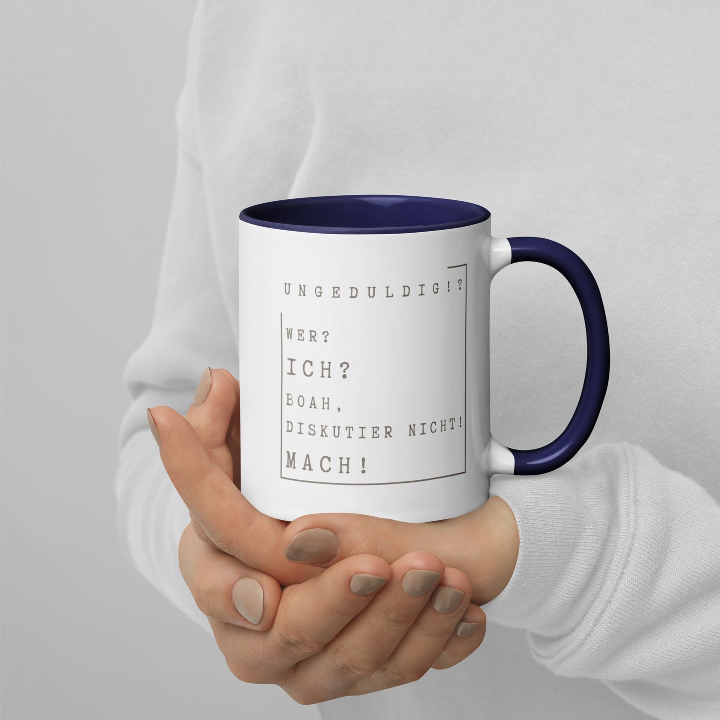 Impatient? Me? Do it! – Mug