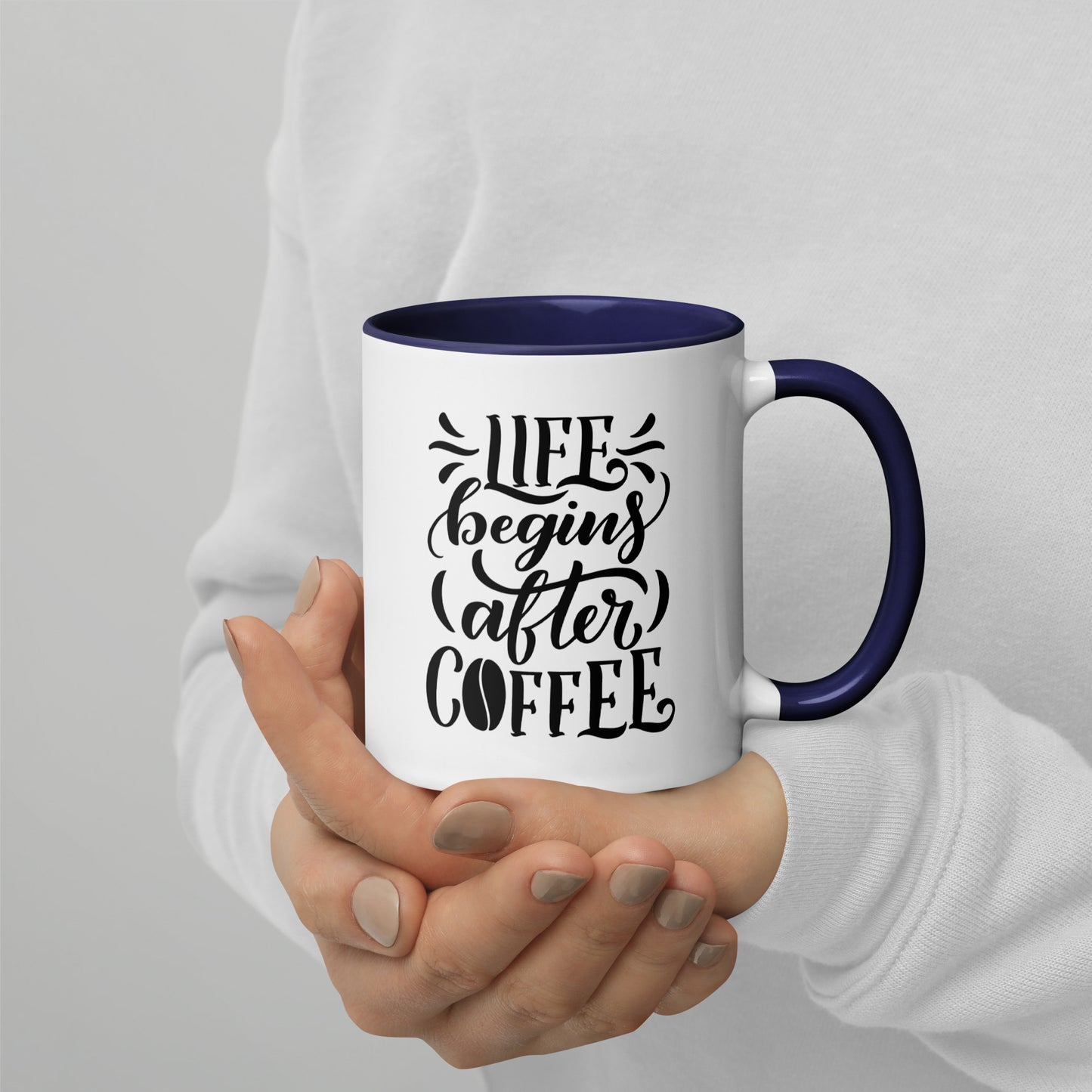 Life Begins After Coffee Mug