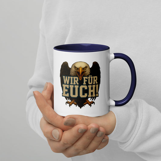 Wir für euch! – Villacher SV Tasse mit Farb-Innenseite | ICEHL 2026