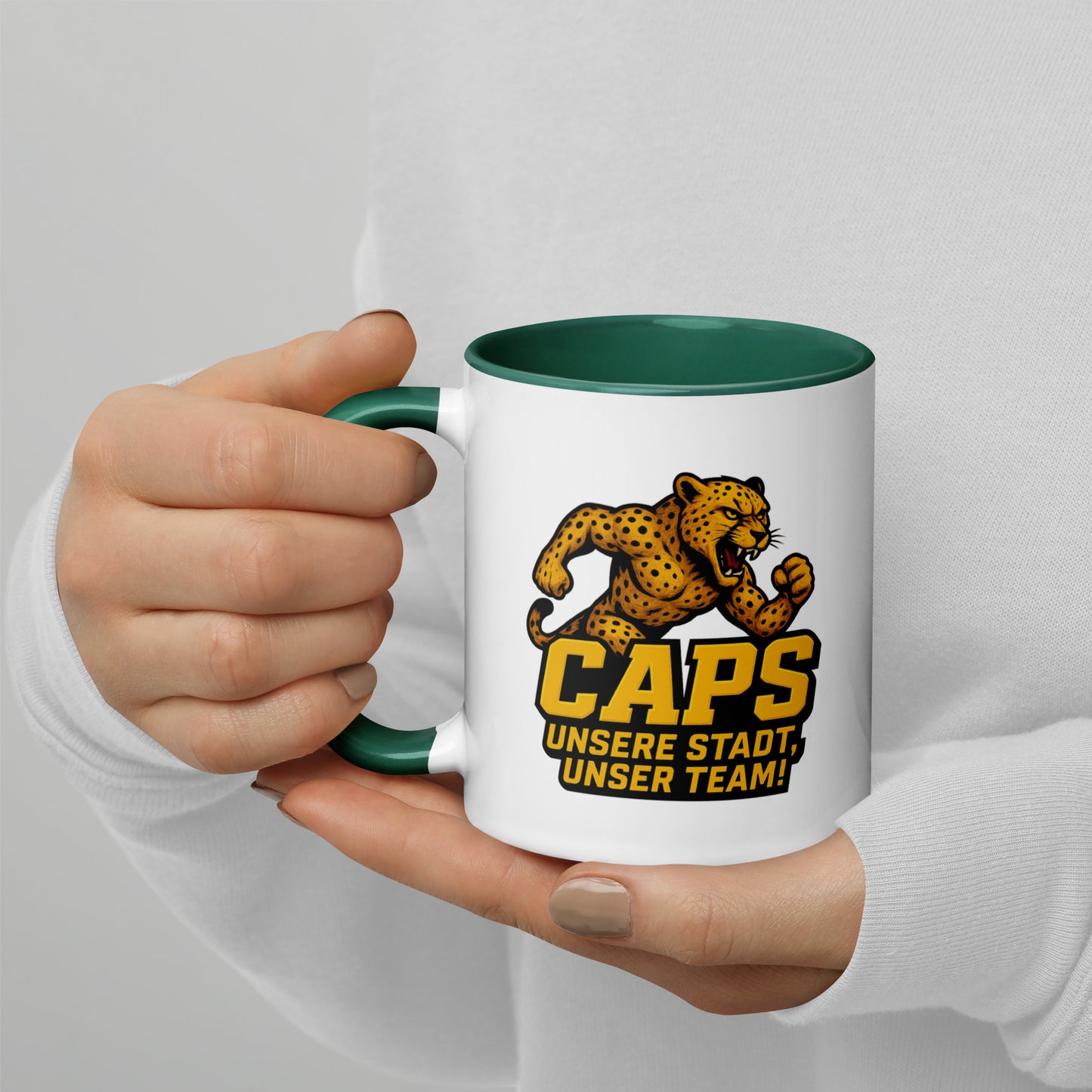 Unsere Stadt, unser Team! – Vienna Capitals Tasse mit Farb-Innenseite | ICEHL 2026