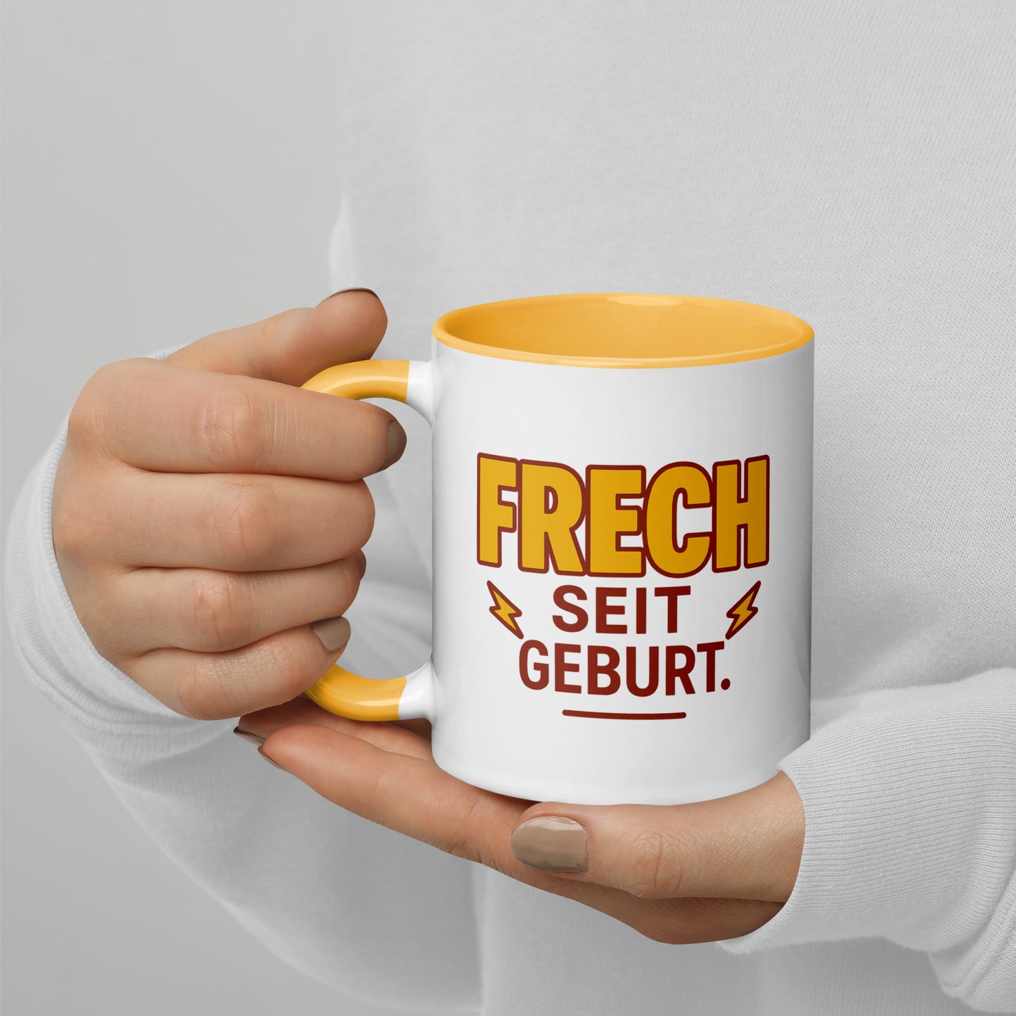 Cheeky since birth – Mug