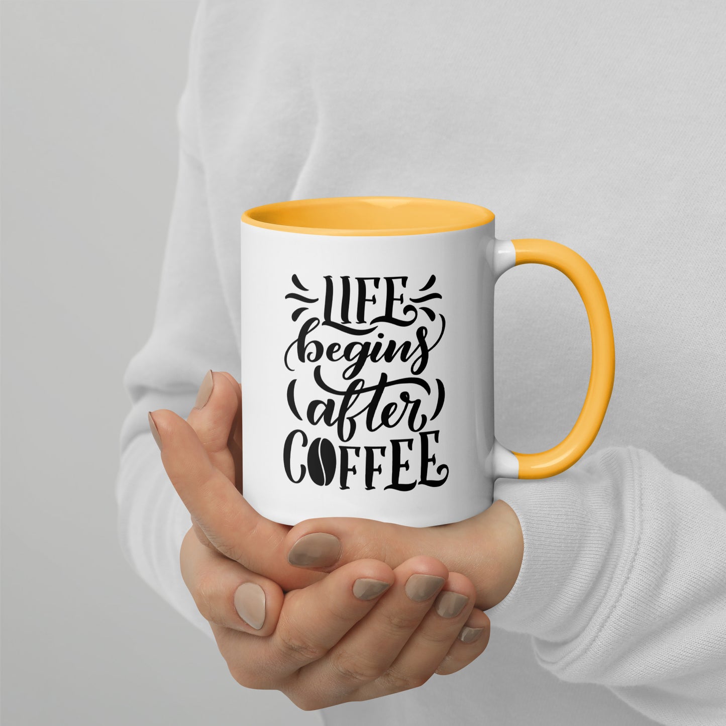 Life Begins After Coffee Mug