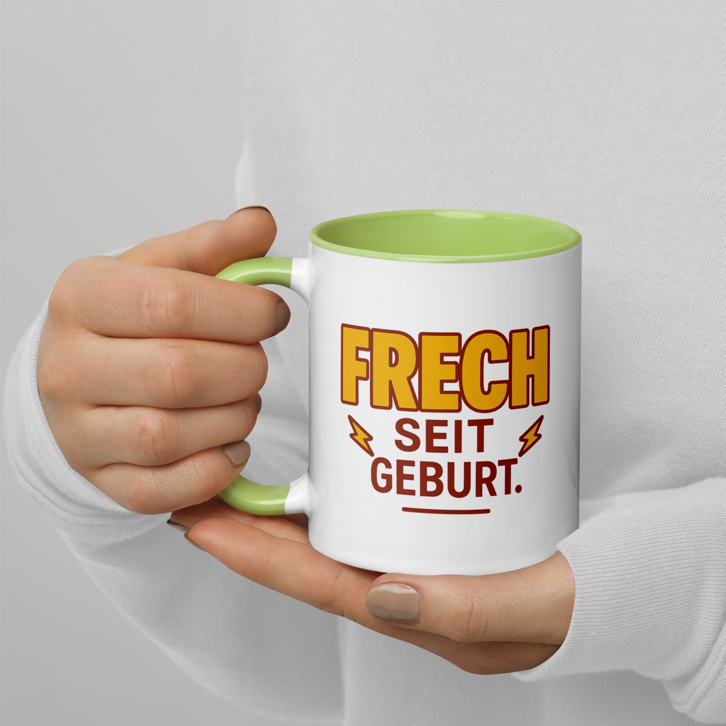 Cheeky since birth – Mug