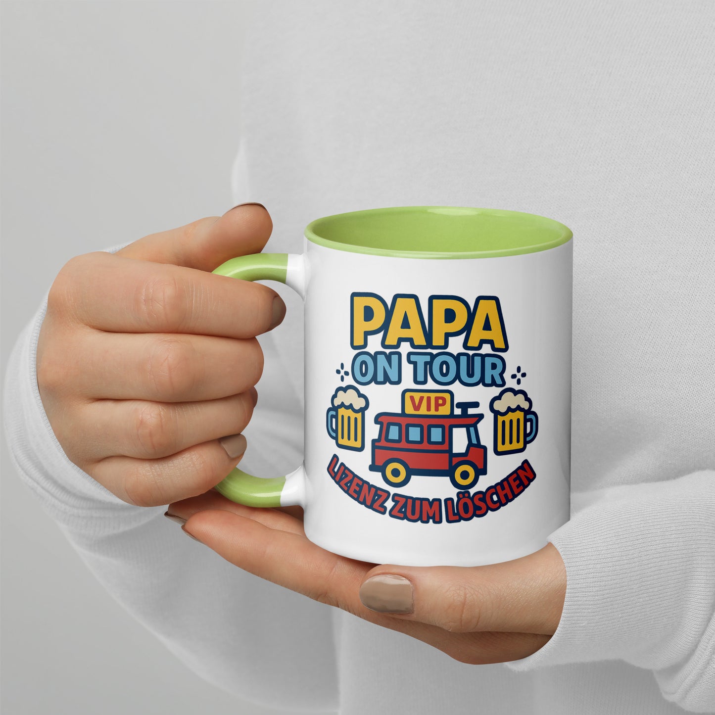 Papa on Tour – License to Delete – Mug
