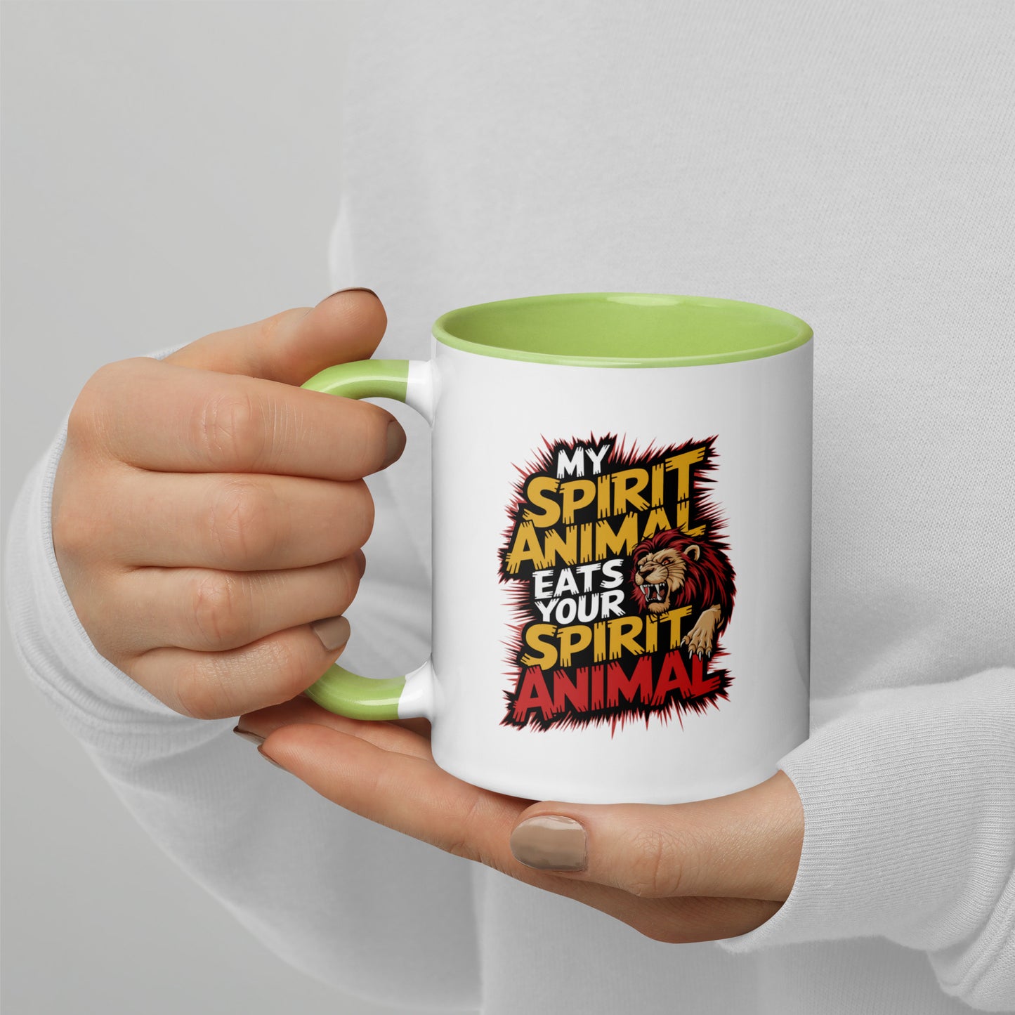My Spirit Animal Eats Your Spirit Animal Mug