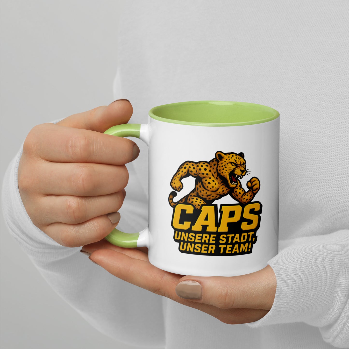 Unsere Stadt, unser Team! – Vienna Capitals Tasse mit Farb-Innenseite | ICEHL 2026