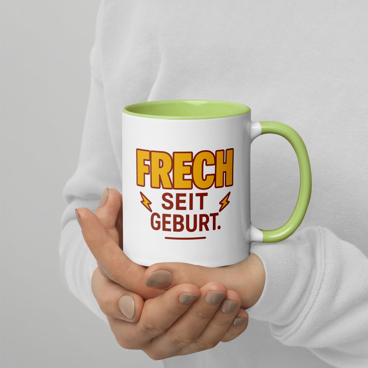 Cheeky since birth – Mug