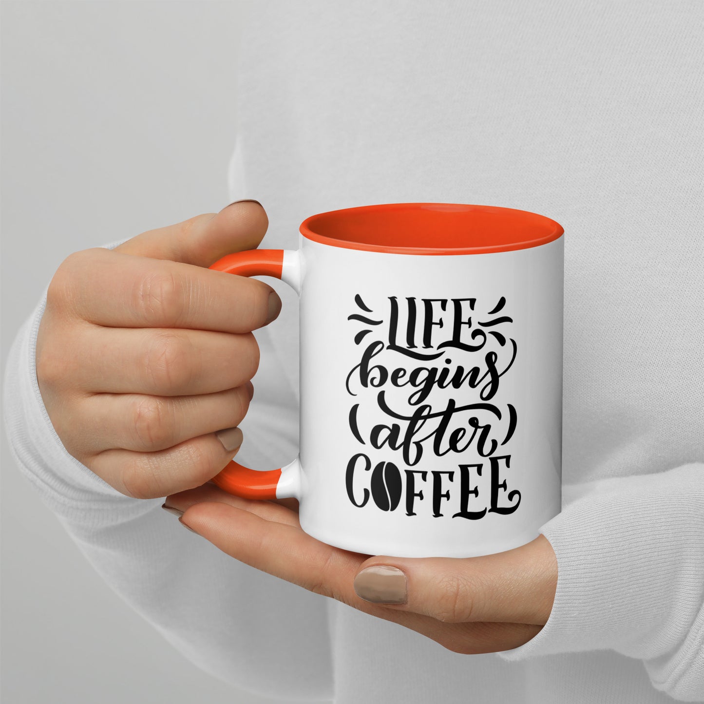 Life Begins After Coffee Mug