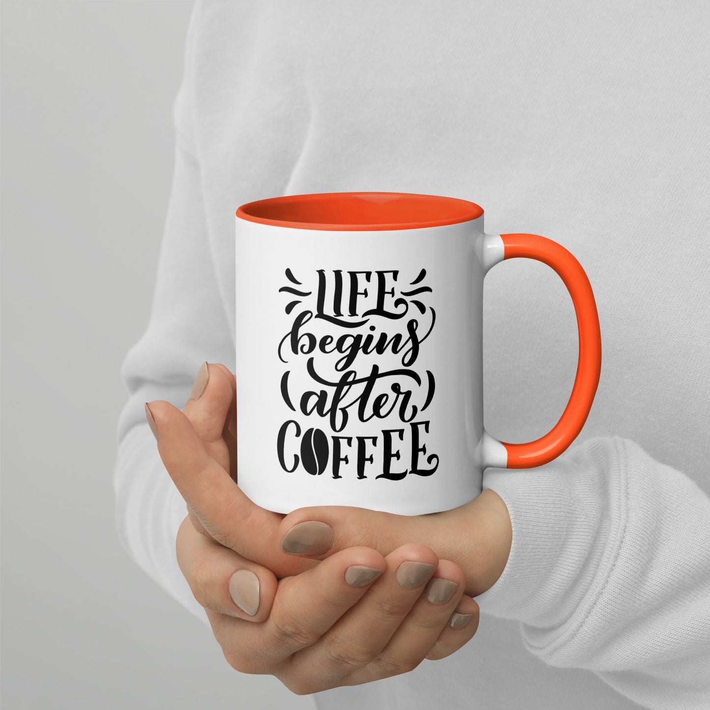 Life Begins After Coffee Mug