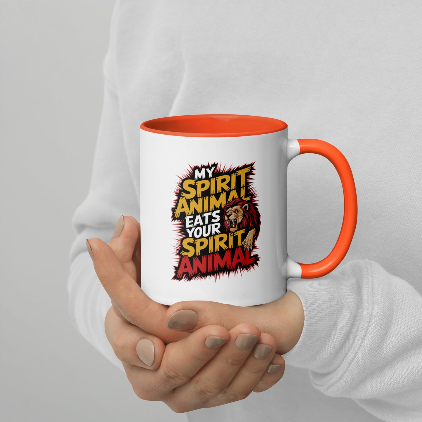 My Spirit Animal Eats Your Spirit Animal Mug