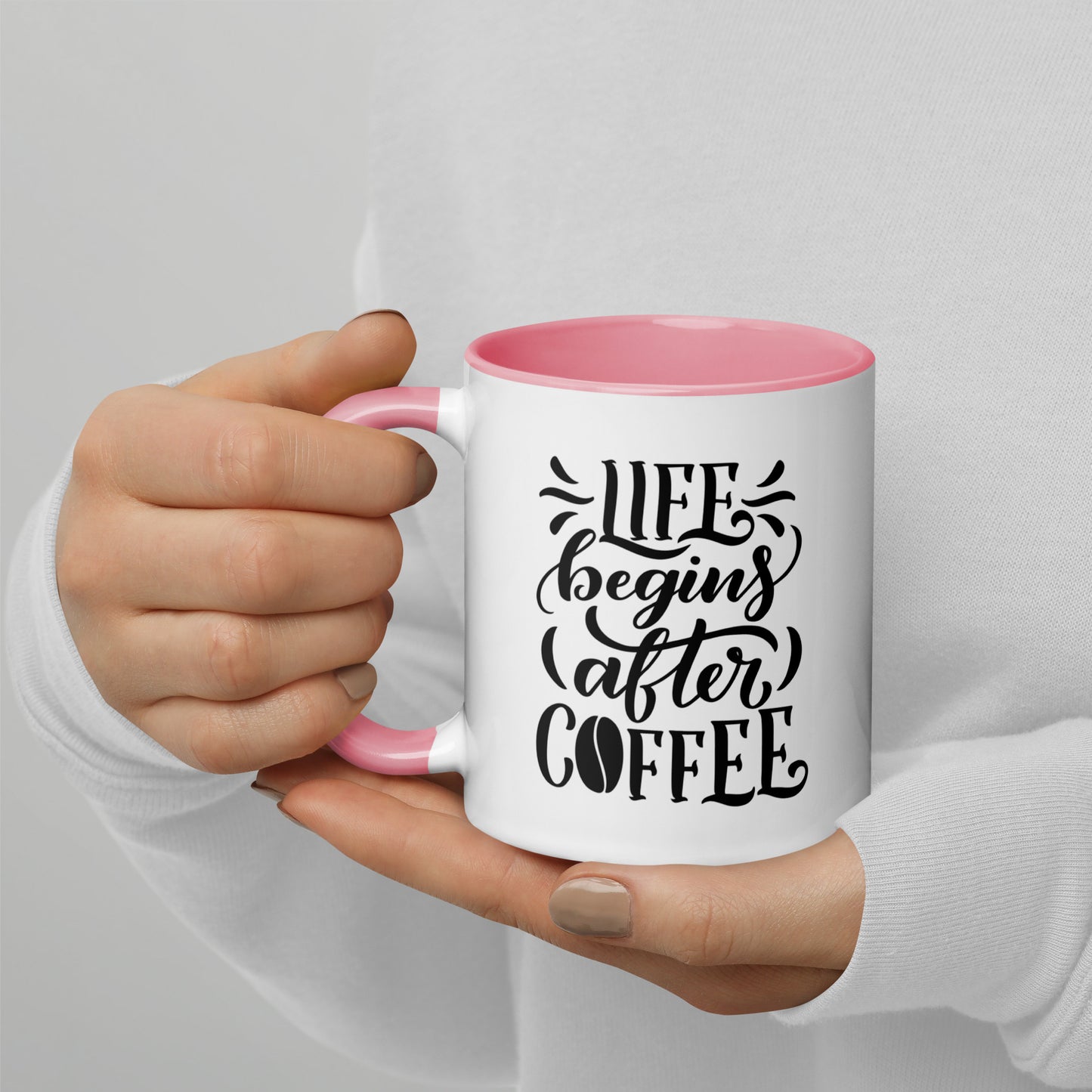 Life Begins After Coffee Mug
