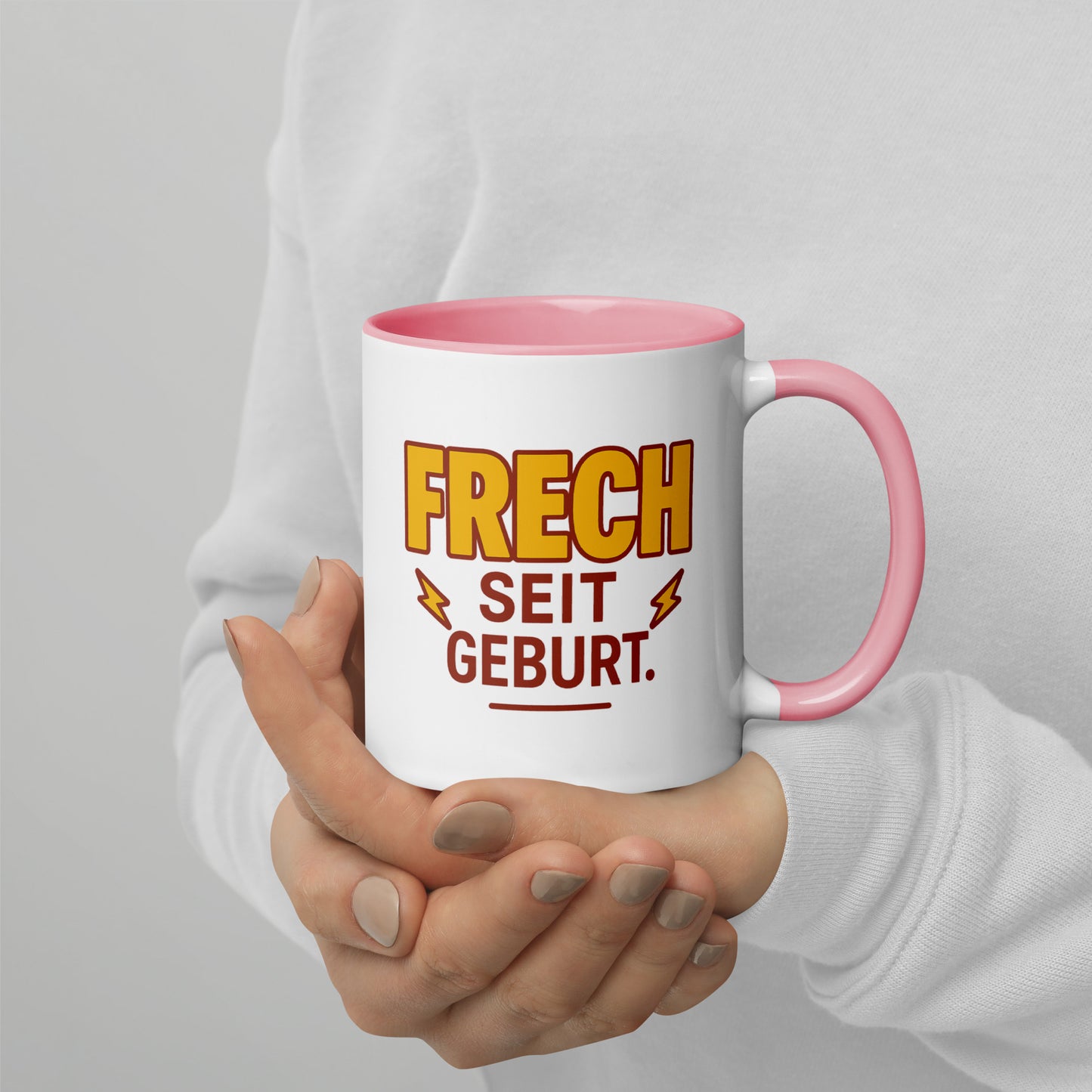 Cheeky since birth – Mug