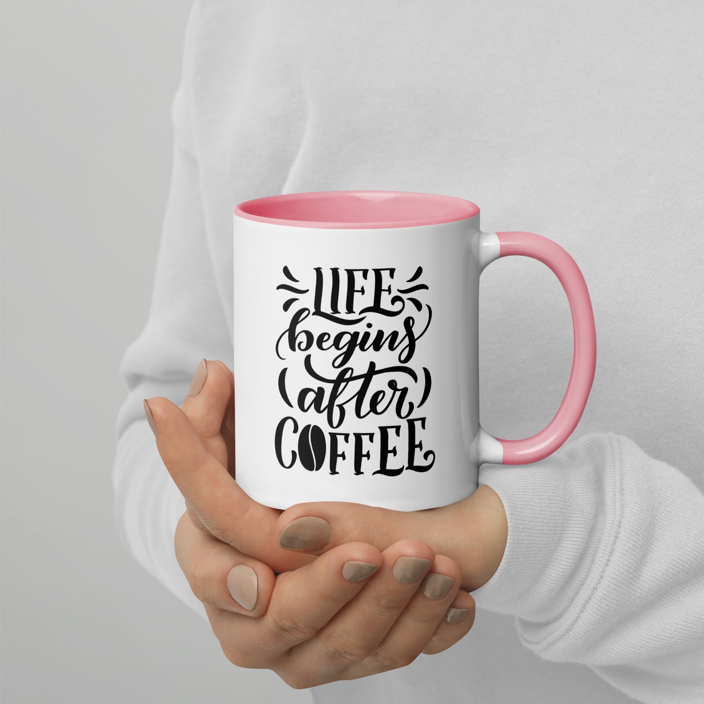 Life Begins After Coffee Mug