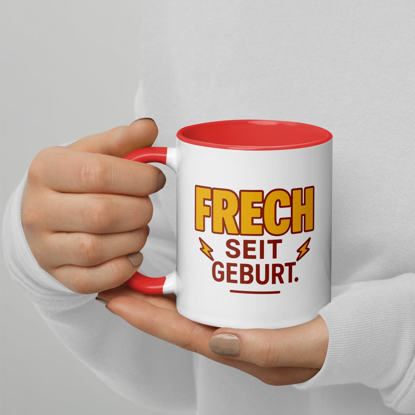 Cheeky since birth – Mug